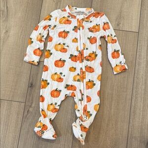 Angel Dear Pumpkin Patterned Footie